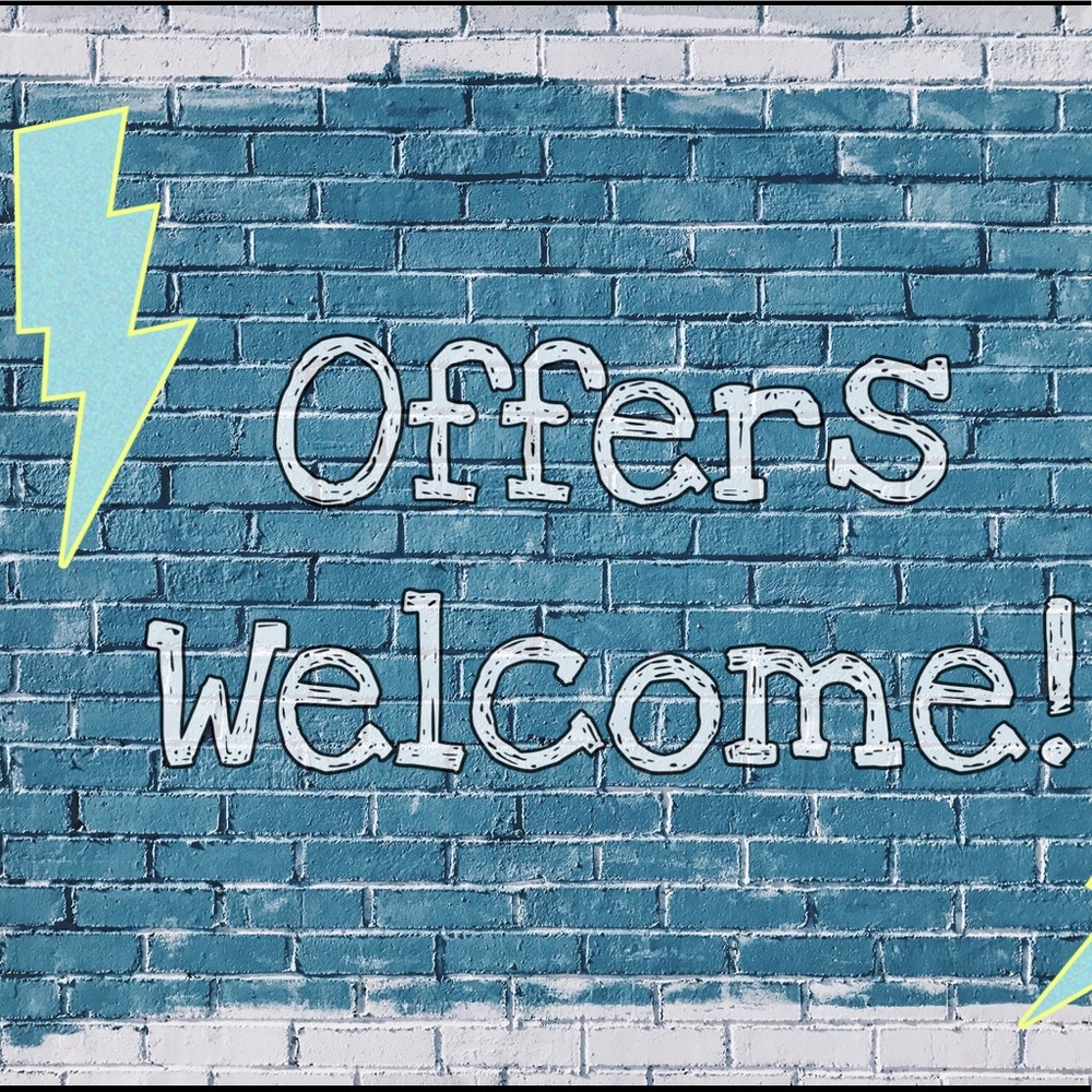 ⚡️Offers are welcome⚡️